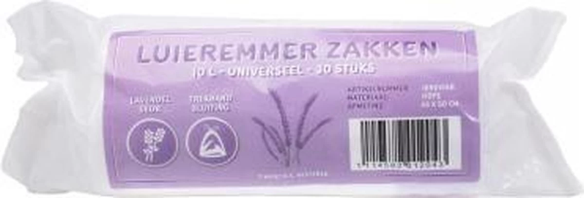 Puck Luieremmer Zakken Lavendel 30 Stuks 4 Puck Luieremmer Zakken Lavendel 30 Stuks - Afbeelding 4