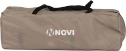 Reisbed Novi Baby® Nora Luxe Sand/Black -Babyartikelen Winkel 1200x484 1