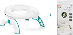 Oxo Tot 2-in-1 Plaspotje - Reispotje - WC Verkleiner - Teal -Babyartikelen Winkel 1200x574