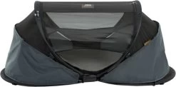 Deryan Baby Luxe Campingbedje – Inclusief Zelfopblaasbare Matras - Zwart -Babyartikelen Winkel 1200x592