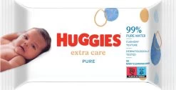 Huggies Billendoekjes - Baby Wipes - Pure Extra Care - 99% Water 56 Doekjes -Babyartikelen Winkel 1200x612 2