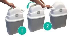 DiaperChamp ONE - Soft Silver - Standaard Luieremmer -Babyartikelen Winkel 1200x633 1