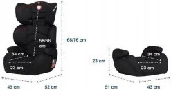 Lionelo Lars - Autostoeltje - ImpactGuard - Extra Spons - Tot 36kg -Babyartikelen Winkel 1200x645 1