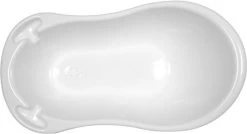 MamaLoes Babybadje - Wit - 86x38 Cm - Inclusief Stop -Babyartikelen Winkel 1200x651