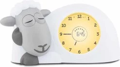 Zazu Sam Slaaptrainer - Met Nachtlamp Functie En Slaaptimers - Grijs / Wit -Babyartikelen Winkel 1200x674 4