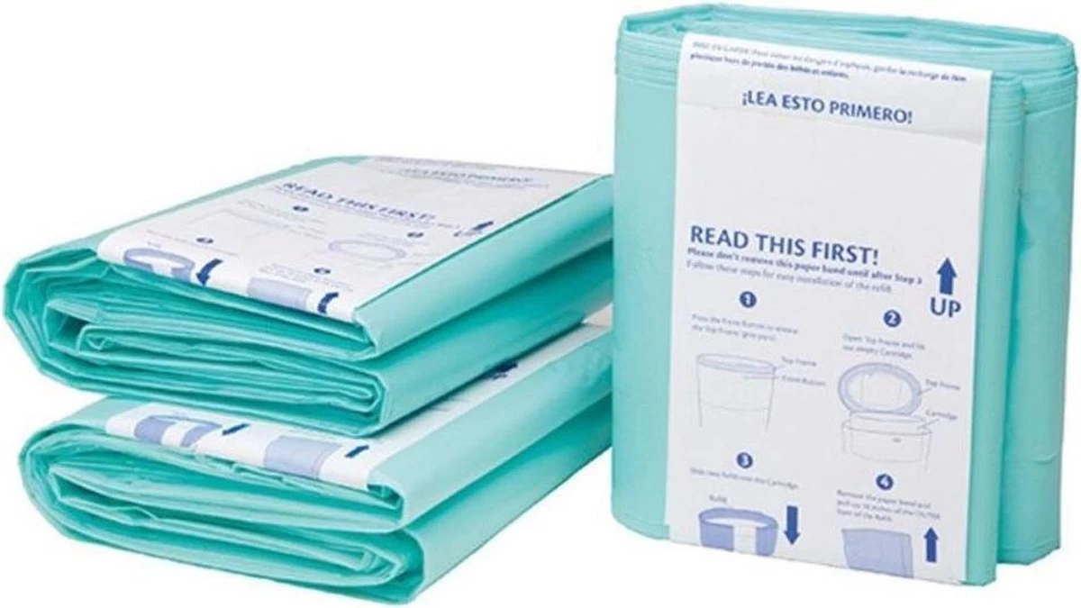 Korbell Luieremmer Navulling - 15L Zak - 3 Stuks 1 Korbell Luieremmer Navulling - 15L Zak - 3 Stuks