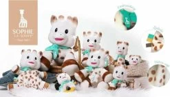 Sophie De Giraf - Rammelaar - Pluche Knijprammelaar -Babyartikelen Winkel 1200x686