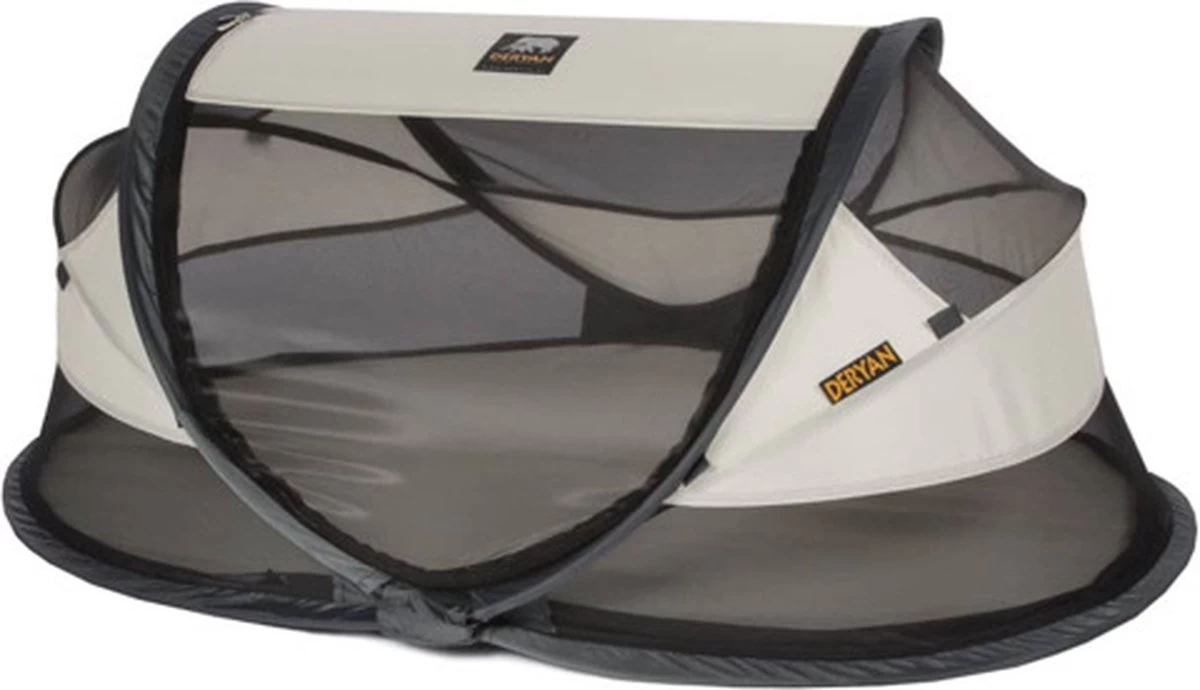 Deryan Baby Luxe Campingbedje – Inclusief Zelfopblaasbare Matras - Cream 8 Deryan Baby Luxe Campingbedje – Inclusief Zelfopblaasbare Matras - Cream - Afbeelding 8