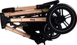 Ding Juna Kinderwagen 3 In 1 - Beige/Rose - Combi Kinderwagen Incl. Autostoel -Babyartikelen Winkel 1200x709 5