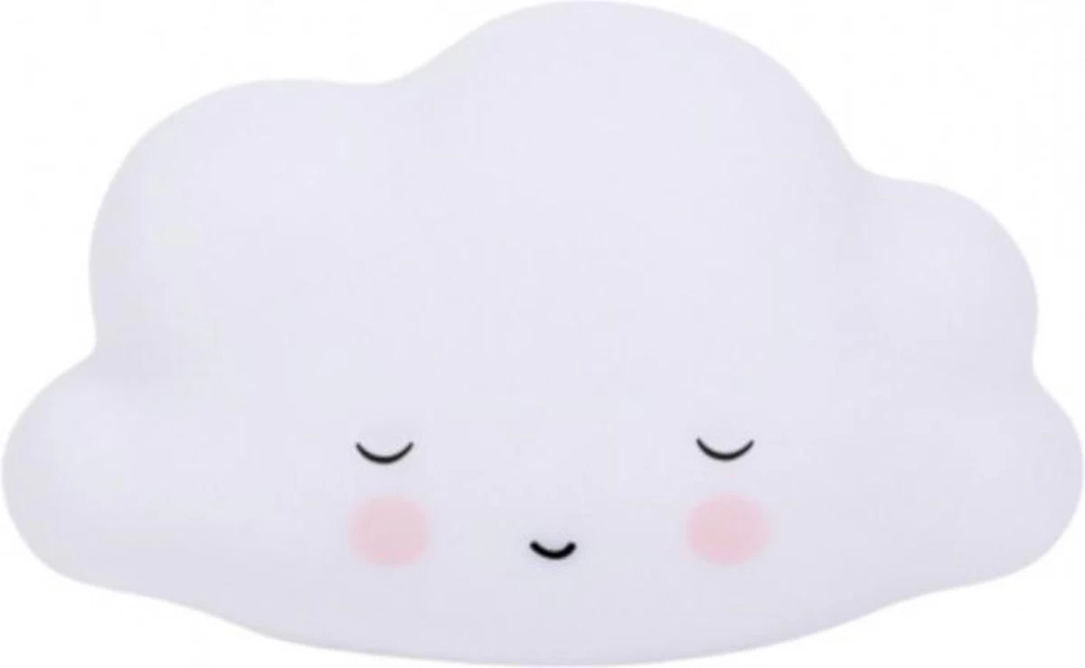 Lampje Kinderkamer / Kinderlampje: Slapende Wolk | A Little Lovely Company 2 Lampje Kinderkamer / Kinderlampje: Slapende Wolk | A Little Lovely Company - Afbeelding 2