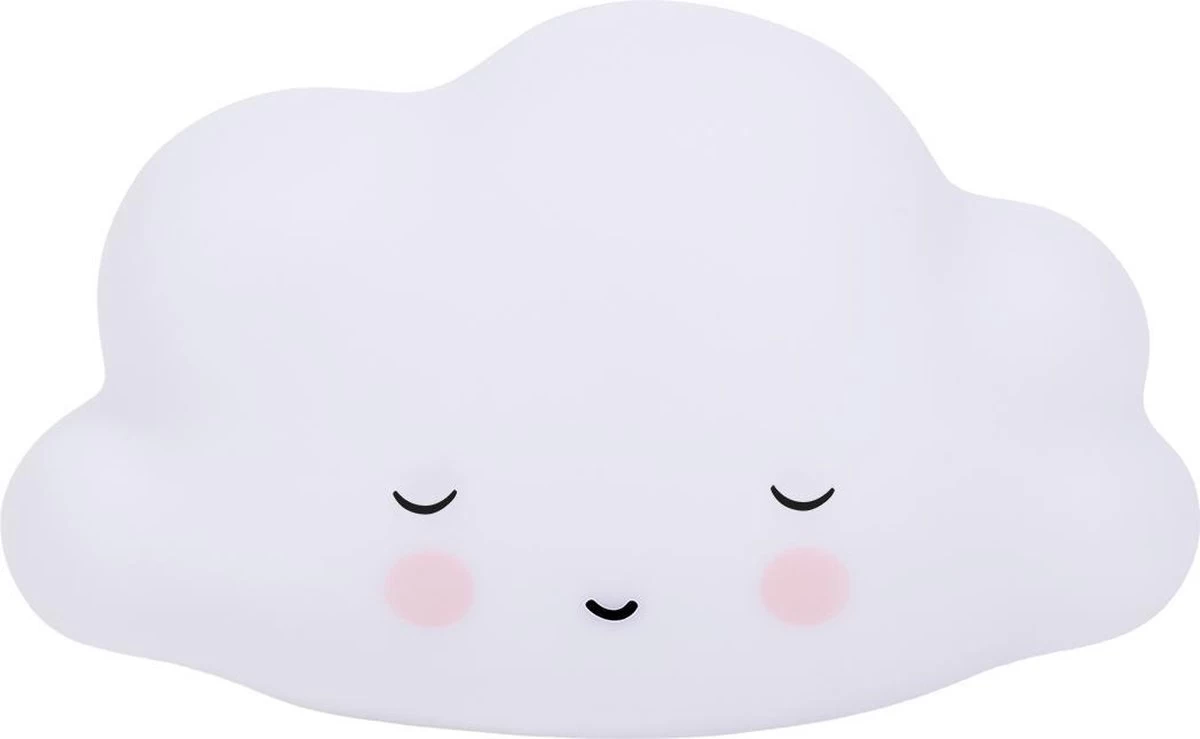 Lampje Kinderkamer / Kinderlampje: Slapende Wolk | A Little Lovely Company 1 Lampje Kinderkamer / Kinderlampje: Slapende Wolk | A Little Lovely Company