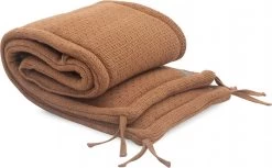 Jollein Bedomrander Bliss Knit 180x35cm - Nougat -Babyartikelen Winkel 1200x742 1