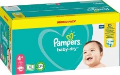 Pampers® Pampers - Baby Dry - Maat 4+ - Mega Pack - 100 Luiers -Babyartikelen Winkel 1200x754