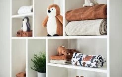 Jollein Hydrofiel Multidoek Spot 70x70cm - Caramel - 3 Stuks -Babyartikelen Winkel 1200x758 7