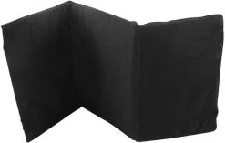 Kekk Campingbedmatras Matras Voor Campingbedje Opvouwbaar 60 X 120 Cm Zwart In Draagtas