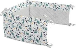 Sensillo Baby Bedbumper - Bedomrander - Anti Stootrand Ledikant - Bed Zijbeschermers - 180x30cm - Grijs Diertjes -Babyartikelen Winkel 1200x765 2