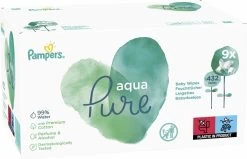 Pampers® Pampers Aqua Pure Billendoekjes - 432 Doekjes -Babyartikelen Winkel 1200x774 1