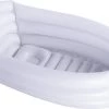 Bambino© Opblaasbaar Babybad - Lichtgrijs - 78 X 52 X 30 Cm | Ideaal Voor Op Reis | 0-12 Maanden