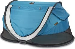 Deryan Peuter Luxe Campingbedje – Inclusief Zelfopblaasbare Matras - Blue -Babyartikelen Winkel 1200x781
