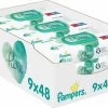 Pampers® Pampers Aqua Pure Billendoekjes - 432 Doekjes