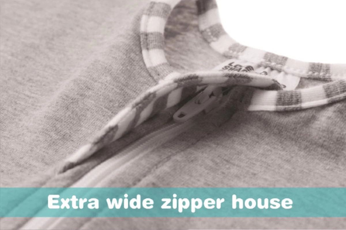 Love To Dream™ Babyslaapzak Swaddle Up™ - Inbakeren - Baby 3-6 Maanden - 6-8.5 Kg - All Season - Grijs 2 Love To Dream™ Babyslaapzak Swaddle Up™ - Inbakeren - Baby 3-6 Maanden - 6-8.5 Kg - All Season - Grijs - Afbeelding 2