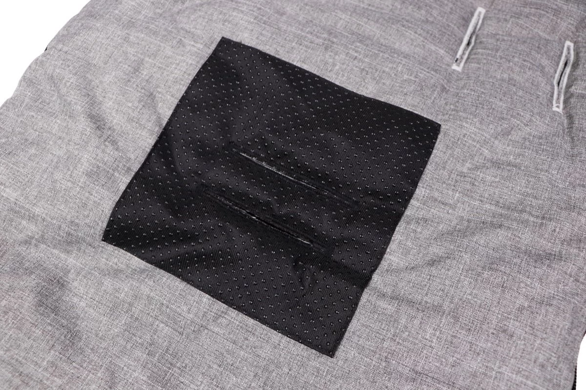 Ding Universele Voetenzak Voor Buggy & Kinderwagen - Grijs 13 Ding Universele Voetenzak Voor Buggy & Kinderwagen - Grijs - Afbeelding 13