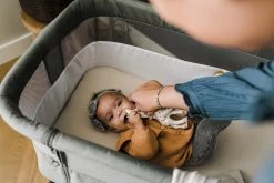 Co-Sleeper Novi Baby® Goodnight Green Melange 13 Co-Sleeper Novi Baby® Goodnight Green Melange -Babyartikelen Winkel 1200x800 120