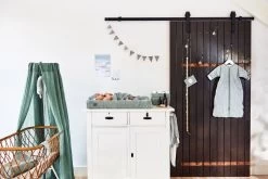 Jollein Baby Sluier Vintage 155cm - Ash Green -Babyartikelen Winkel 1200x800 155