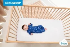 AeroSleep® Hoeslaken - Bed - 120 X 60 Cm - Wit -Babyartikelen Winkel 1200x800 166