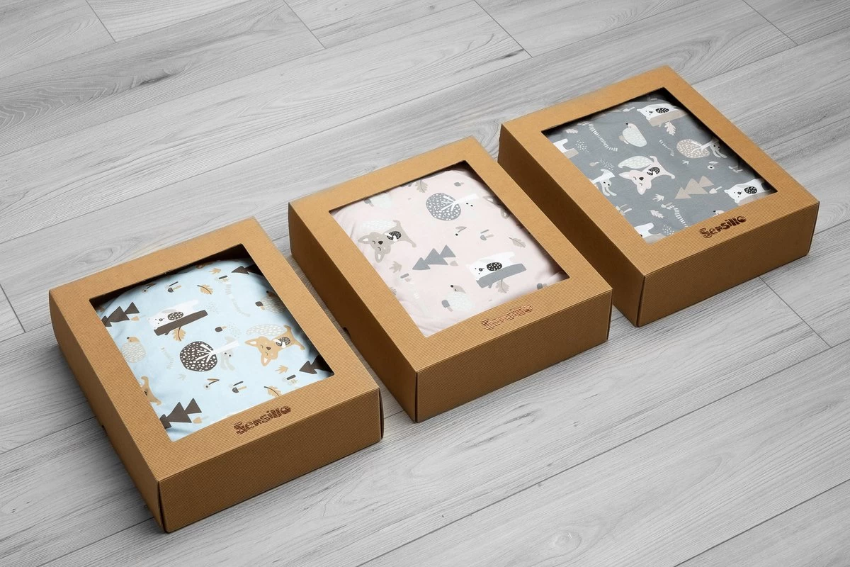 Sensillo Baby Dekbed En Kussen - Cadeau Set - Katoen - Blauw 8 Sensillo Baby Dekbed En Kussen - Cadeau Set - Katoen - Blauw - Afbeelding 8