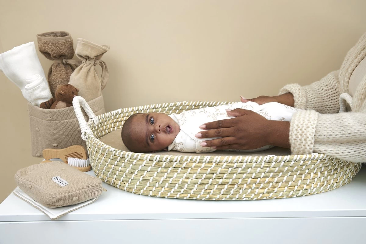 SwaddleMeyco Inbakerdoek Branches/Uni - 2-pack - Sand - 4-6 Maanden 6 SwaddleMeyco Inbakerdoek Branches/Uni - 2-pack - Sand - 4-6 Maanden - Afbeelding 6