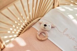 Jollein Baby Deken Ledikant Basic Knit 100x150cm - Pale Pink -Babyartikelen Winkel 1200x800 260