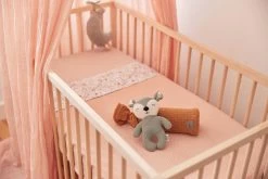 Jollein Baby Deken Ledikant Basic Knit 100x150cm - Pale Pink -Babyartikelen Winkel 1200x800 261