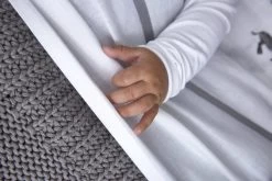 Meyco Herringbone Velvet Wiegdeken - Grijs - 75x100cm -Babyartikelen Winkel 1200x800 264