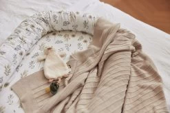 Jollein Baby Deken Wieg Pure Knit - Nougat - GOTS -Babyartikelen Winkel 1200x800 292
