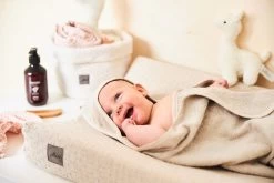 Jollein Badcape Badstof 75x75cm - Pale Pink -Babyartikelen Winkel 1200x800 342