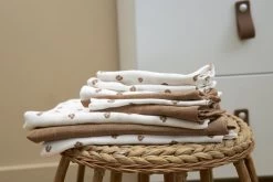 Meyco Mini Panther Swaddle - 2-pack - Toffee - 120x120cm -Babyartikelen Winkel 1200x800 366