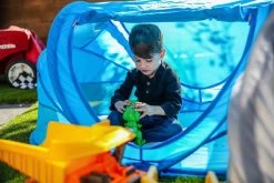 Deryan Peuter Luxe Campingbedje – Inclusief Zelfopblaasbare Matras - Blue -Babyartikelen Winkel 1200x800 87