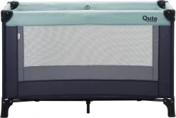 Qute Campingbed Q-sleep Mint/Antra -Babyartikelen Winkel 1200x807