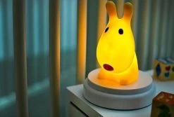 Alecto INNOCENT DOG - LED Nachtlampje, Hond, Geel -Babyartikelen Winkel 1200x810 3