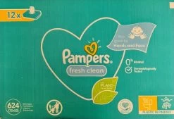 Pampers® Pampers Fresh Clean Billendoekjes - 624 Stuks -Babyartikelen Winkel 1200x819 3