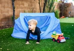 Deryan Peuter Luxe Campingbedje – Inclusief Zelfopblaasbare Matras - Blue -Babyartikelen Winkel 1200x830 11