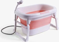 Rudolphy Opvouwbaar Babybad 3-in 1 Van 0-12 Jaar - Roze -Babyartikelen Winkel 1200x846 2
