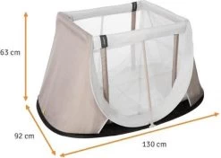 AeroMoov Instant Travel Cot Reisbed - Giraph Sky -Babyartikelen Winkel 1200x857