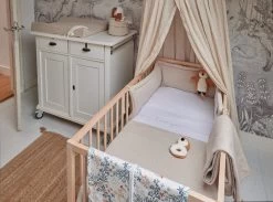 Jollein Bedomrander Bliss Knit 180x35cm - Nougat -Babyartikelen Winkel 1200x891 2