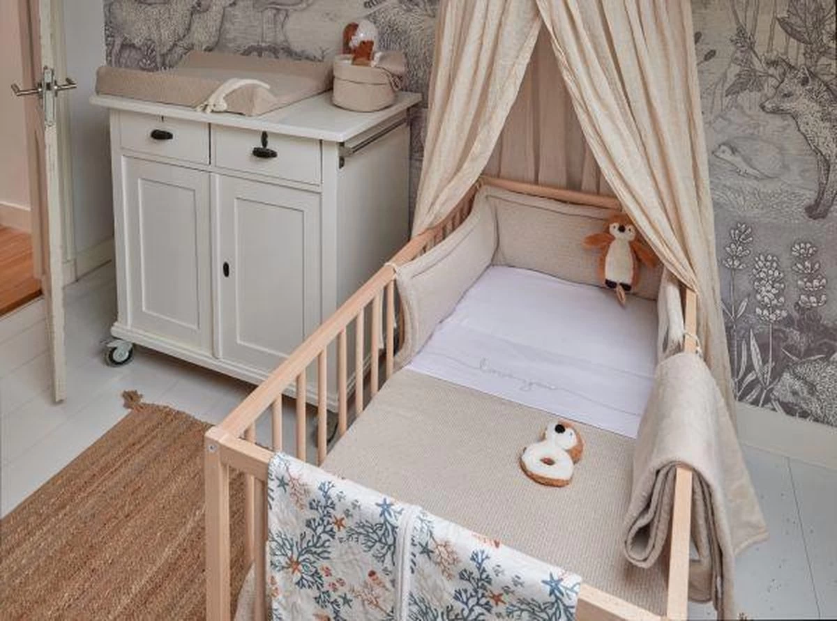 Jollein Baby Deken Wieg 75x100cm Bliss Knit - Nougat 4 Jollein Baby Deken Wieg 75x100cm Bliss Knit - Nougat - Afbeelding 4