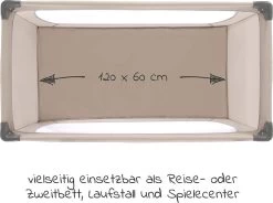 Hauck Dream N Play Campingbedje Set - Met Matras En Muggennet - Beige -Babyartikelen Winkel 1200x893 1