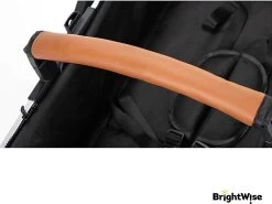 Merkloos BrightWise® Luxe Kinderwagen 3 In 1 Voldoet Aan Alle Europese Veiligheidscertificaten - Wandelwagen - Kinderwagen 3-in-1 Incl Autostoel - Kinderwagen Maxi Cosi – Buggy 3 In 1 - Newborn - Leer - Bruin -Babyartikelen Winkel 1200x897 2