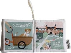 Zacht Babyboekje Amsterdam - 100% Katoen - Fairly Made - In Mooie Geschenkverpakking - Duurzaam En Origineel Kraamcadeau -Babyartikelen Winkel 1200x897