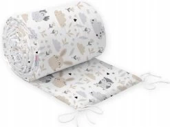 Bedbumper- Bedomrander- Bos Vrienden- 180x30cm